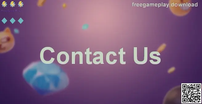 Free Game Play contact page visual for freegameplay.download