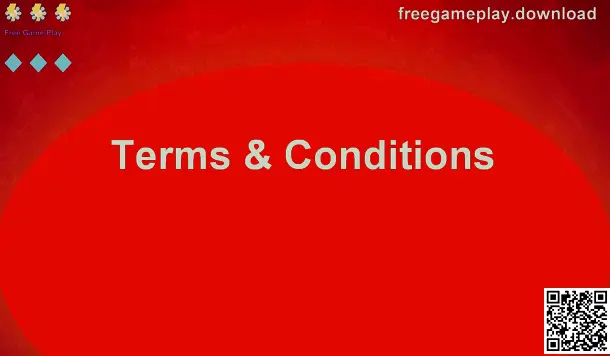 Terms and Conditions banner for Free Game Play on freegameplay.download